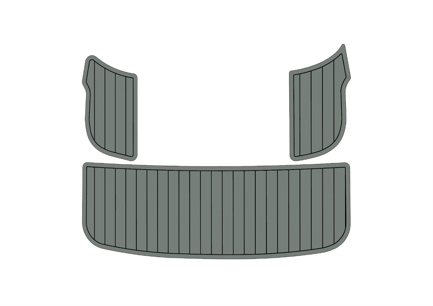 2005-2008 cobalt 272 Swim platform 1/4"6mm EVA foam faux mat floor