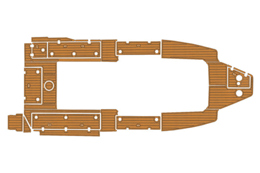 2017-2023 Sea Fox 328 commander Cockpit Swim platform 1/4"6mm EVA Fauxfoam floor