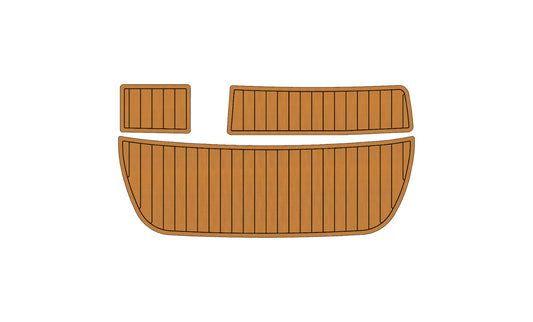 1994-2006 CROWNLINE 266 br Cockpit Swim platform 1/4"6mm EVA foam faux floor