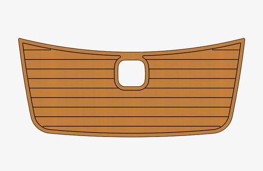 MALIBU MSP1 Anti-slip mat Custom EVA faux teak marine deck flooring