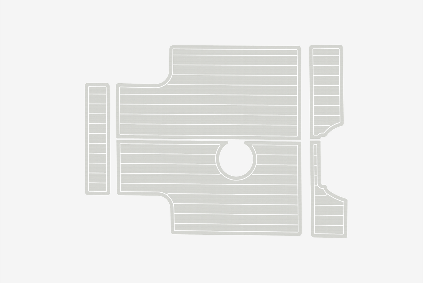 1993-2000 Luhrs T290 Open SF Swim platform 1/4"6mm EVA Foam faux mat floor