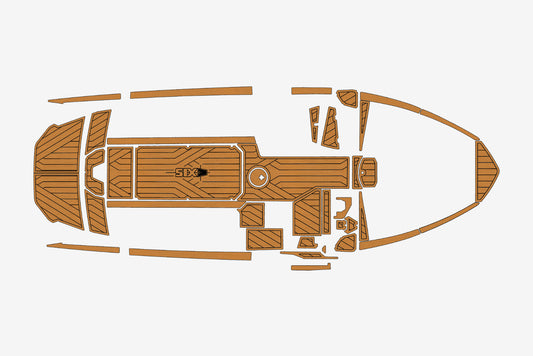 2023 Axis T235 Marine teak deck EVA Foam Boat flooring