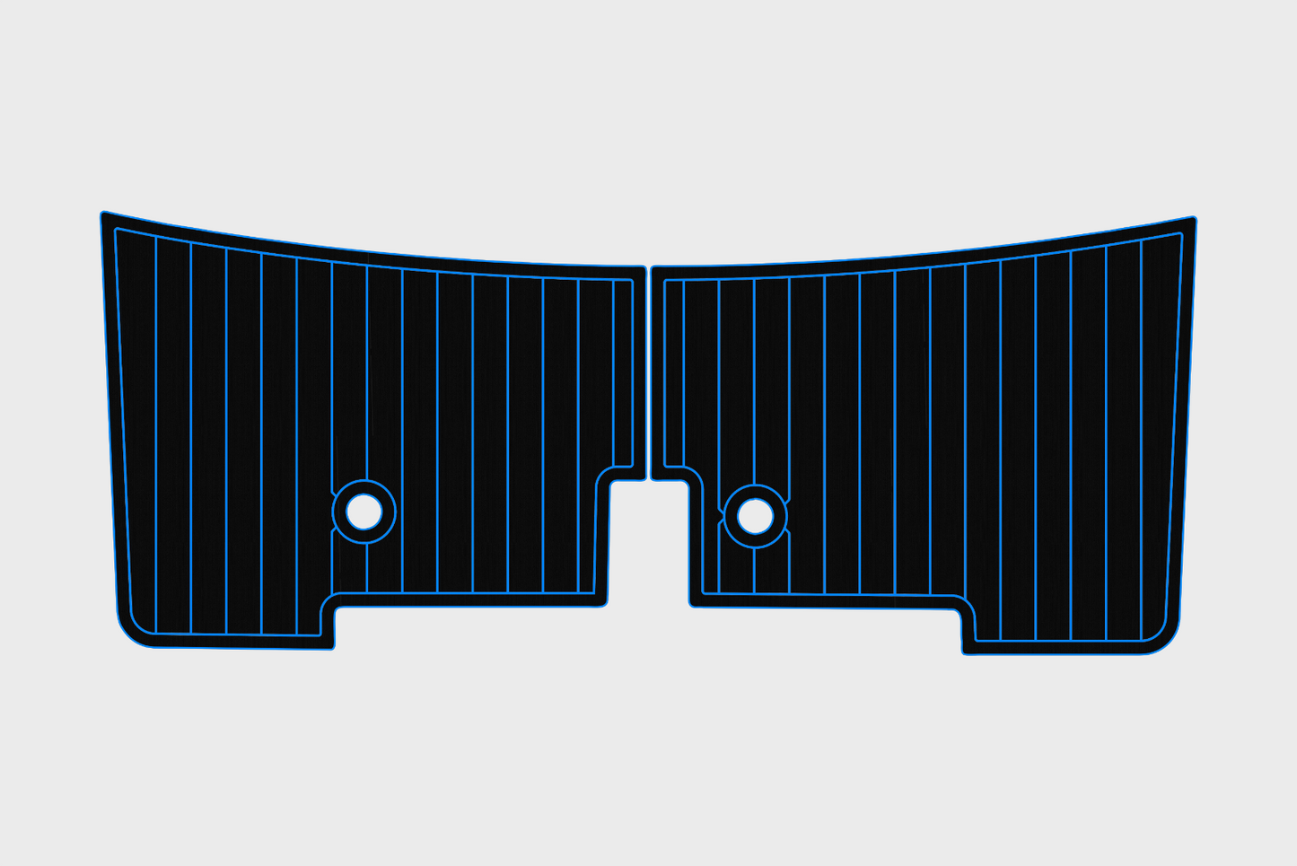 2005-2007 Regulator 28 center Consol Swim platform 1/4"6mm EVA Foam faux floor