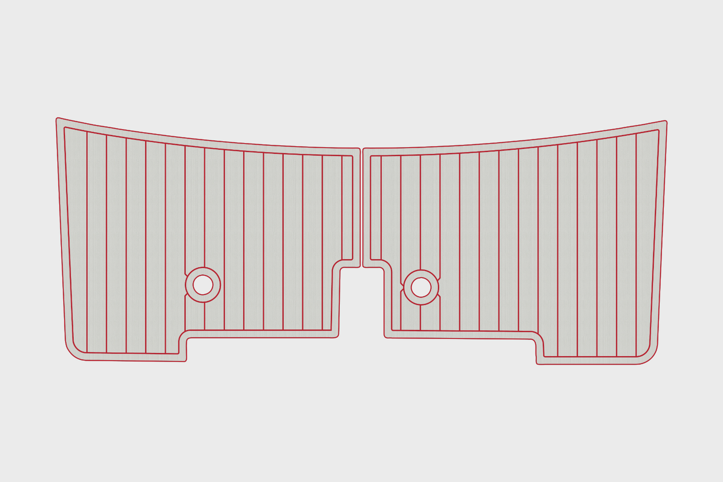 2005-2007 Regulator 28 center Consol Swim platform 1/4"6mm EVA Foam faux floor