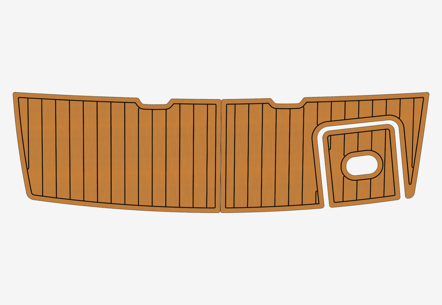 2013 Four Winns Horizon 230 Marine teak deck EVA Foam Boat flooring
