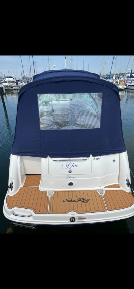 2005-2008 Sea Ray 260 Sundancer Cockpit Swim platform 1/4"6mm EVA foam floor