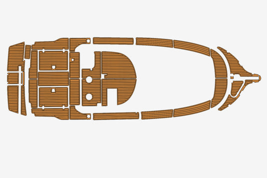 2005 Star Fisher 1060 Marine teak deck seadek EVA Foam Boat flooring