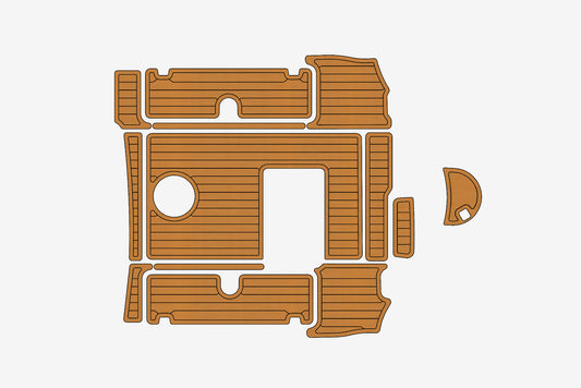 2008 Sessa Key Largo 25 Marine teak deck seadek EVA Foam Boat flooring