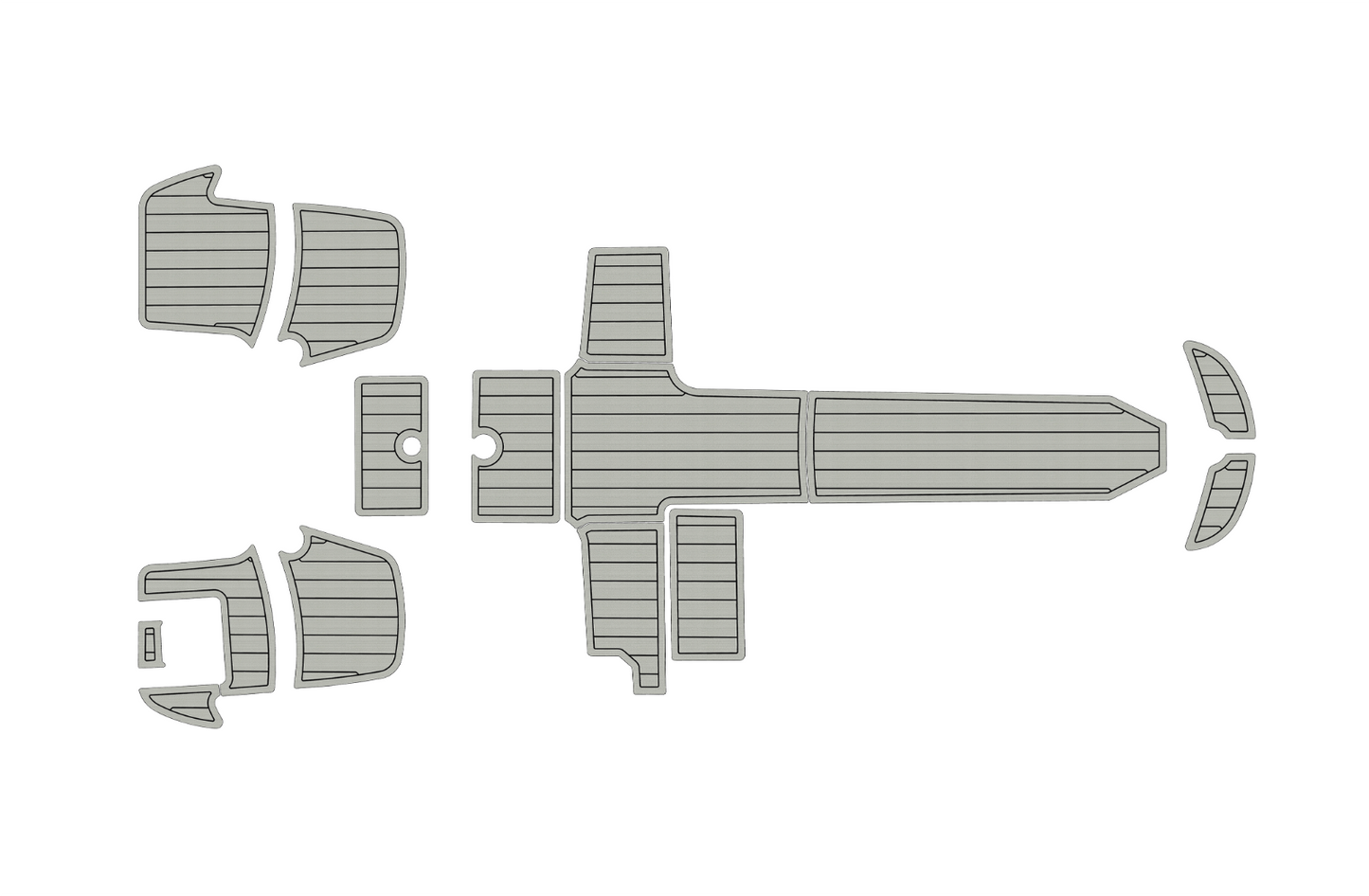 2020-2024 Bayliner M17 Cockpit swim platform 1/4" 6mm EVA foam floor