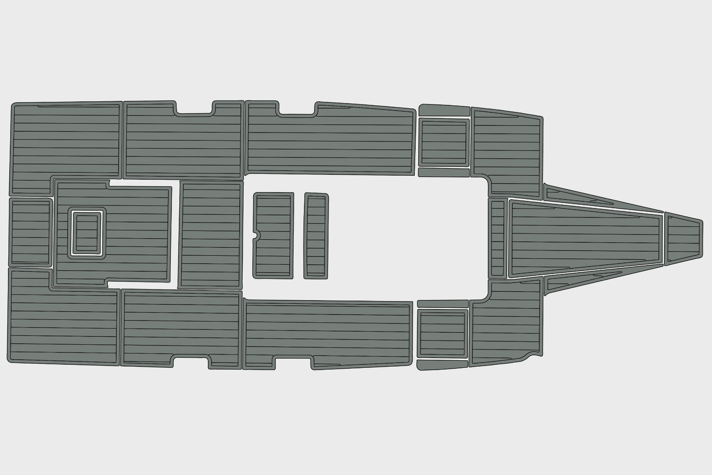 2002-2003 Regulator 26 FS Cockpit 1/4"6mm EVA Foam mat floor