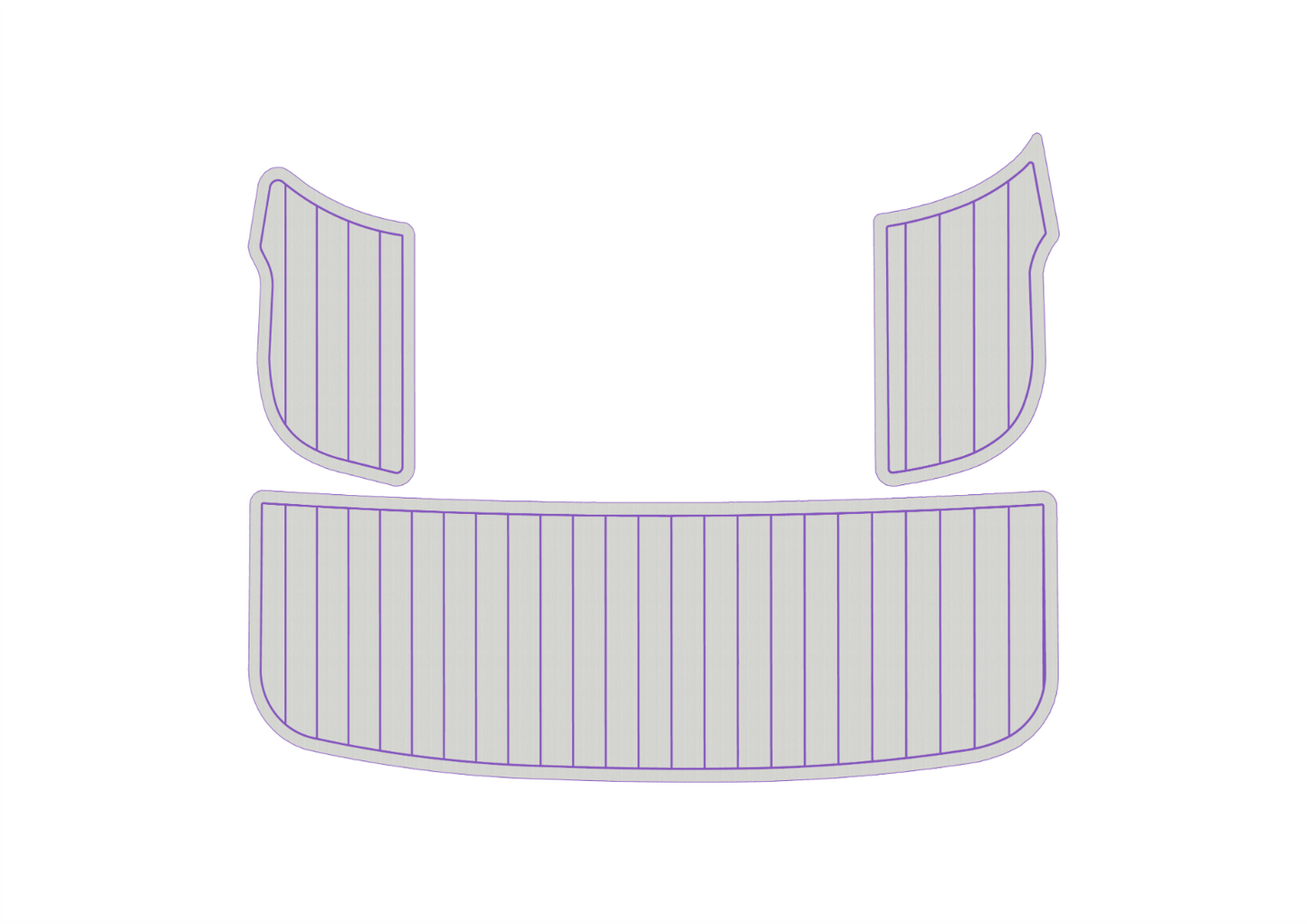 2005-2008 cobalt 272 Swim platform 1/4"6mm EVA foam faux mat floor