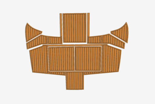 2002-2003 Alden 46 Saloon Expres Swim platform 1/4" 6mm EVA foam marine floor