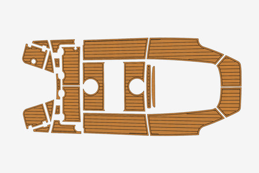 2014-2020 Boston Whaler 210 Dauntless Anti-slip Custom EVA marine deck flooring