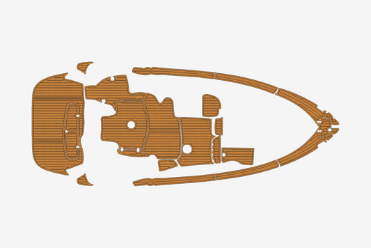 2005 Lema Gold S Marine teak deck EVA Foam Boat flooring