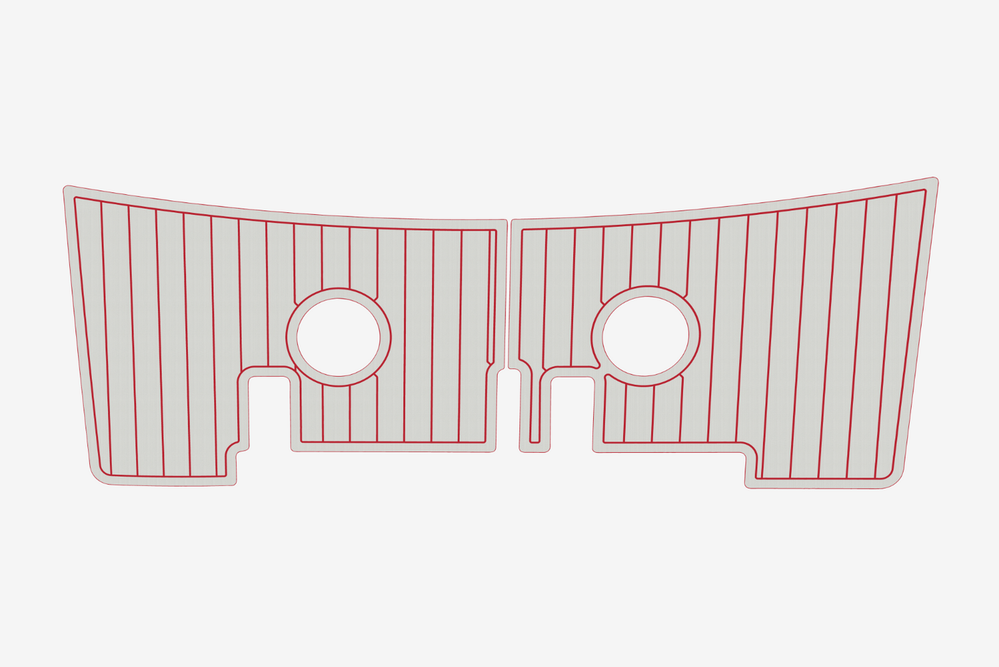 2016 Regulator 28 Swim platform 1/4"6mm EVA Foam faux mat floor