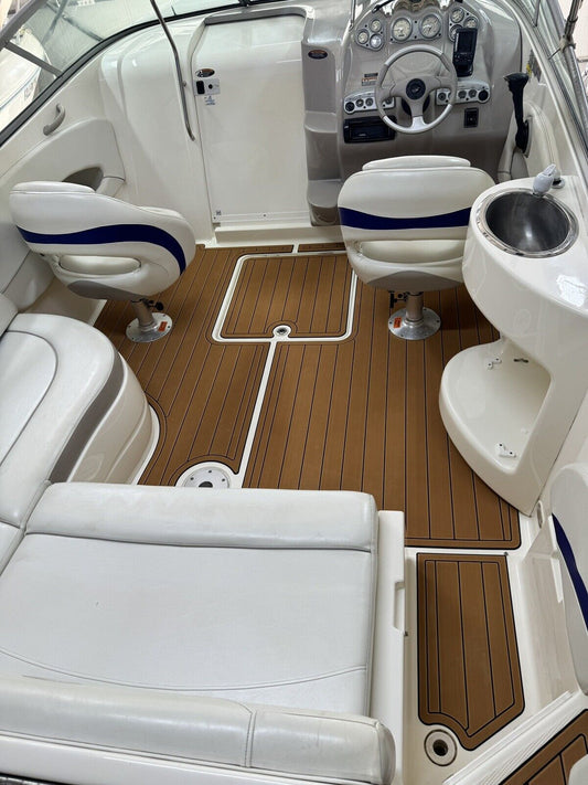 2004 Maxum 2400 SR3 Reva.A EVA foam faux teak decking marine mat floor
