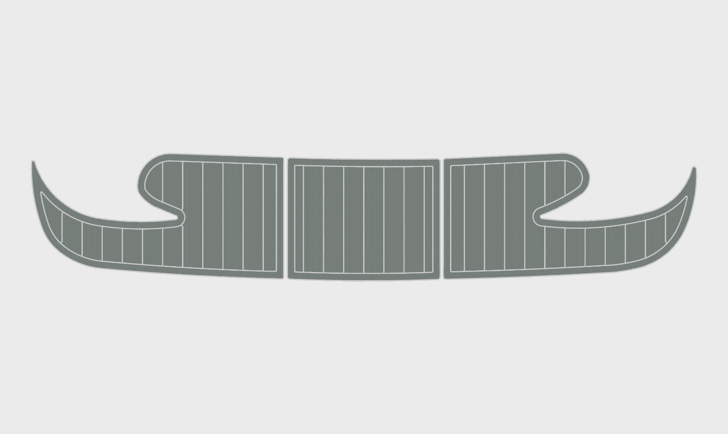 1995-1997 Rinker 232 Captiva Cuddy Cockpit Swim platform 1/4"6mm EVA foam floor