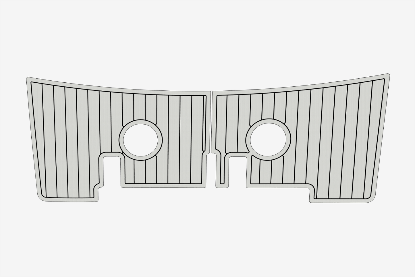 2016 Regulator 28 Swim platform 1/4"6mm EVA Foam faux mat floor