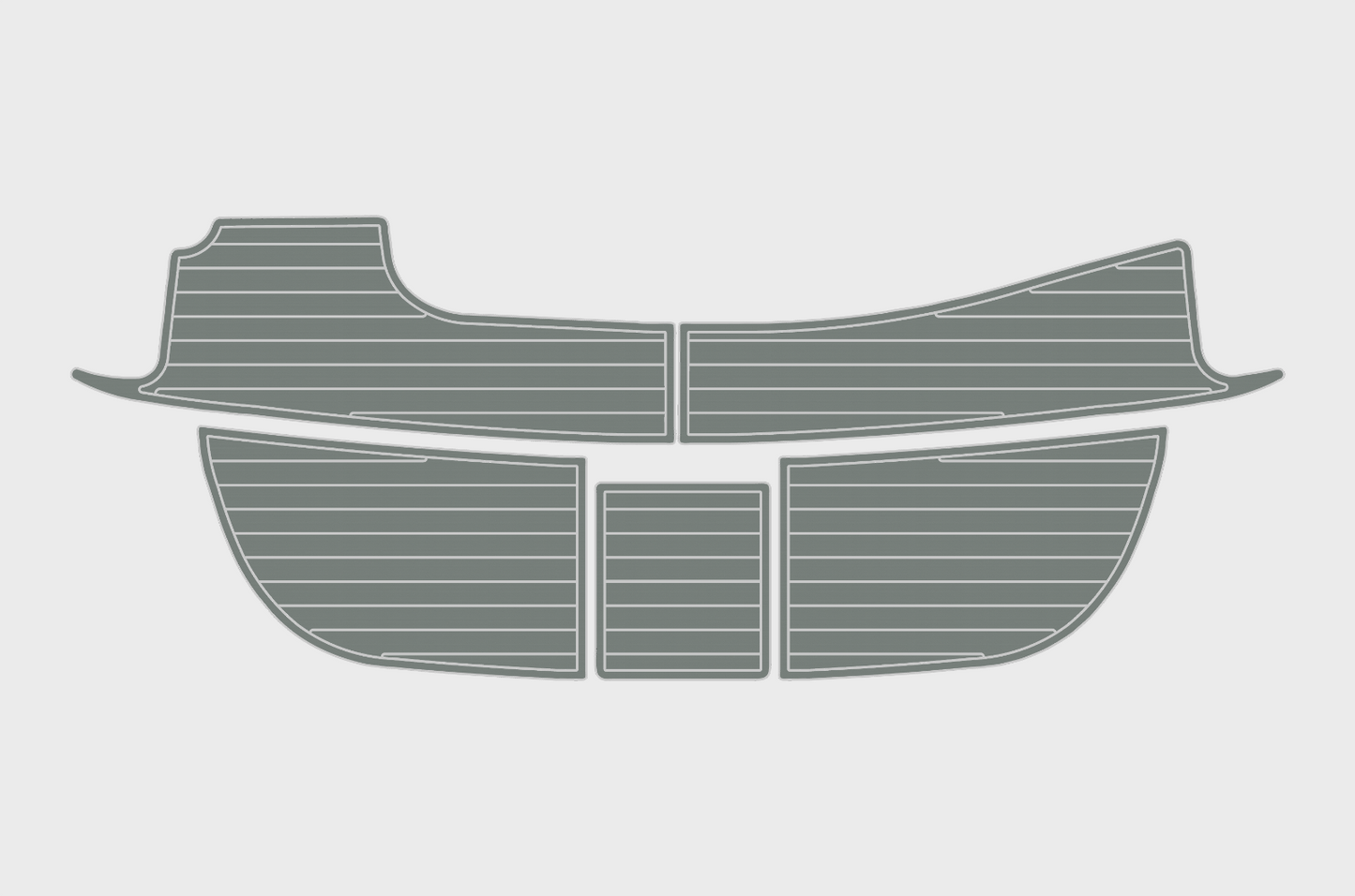 1997-1999 Sea Ray 330 Sundancer Swim platform 1/4"6mm EVA Foam floor