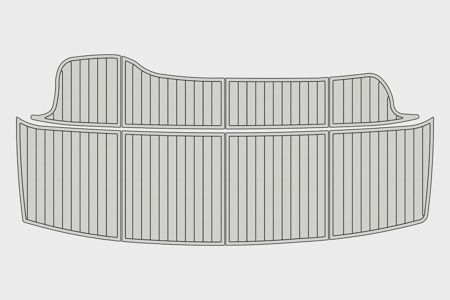 2000-2002 Wellcraft 3700 Martinique Swim platform 1/4"6mm EVA Foam faux floor