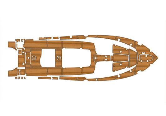 2021-2023 Sea Hunt Game Fish 30 Cockpit Swim platform bow 1/4"6mm EVA Foam floor