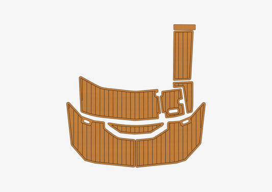 2009-2011Regal 2220 Fasdeck Marine teak deck seadek EVA Foam Boat flooring