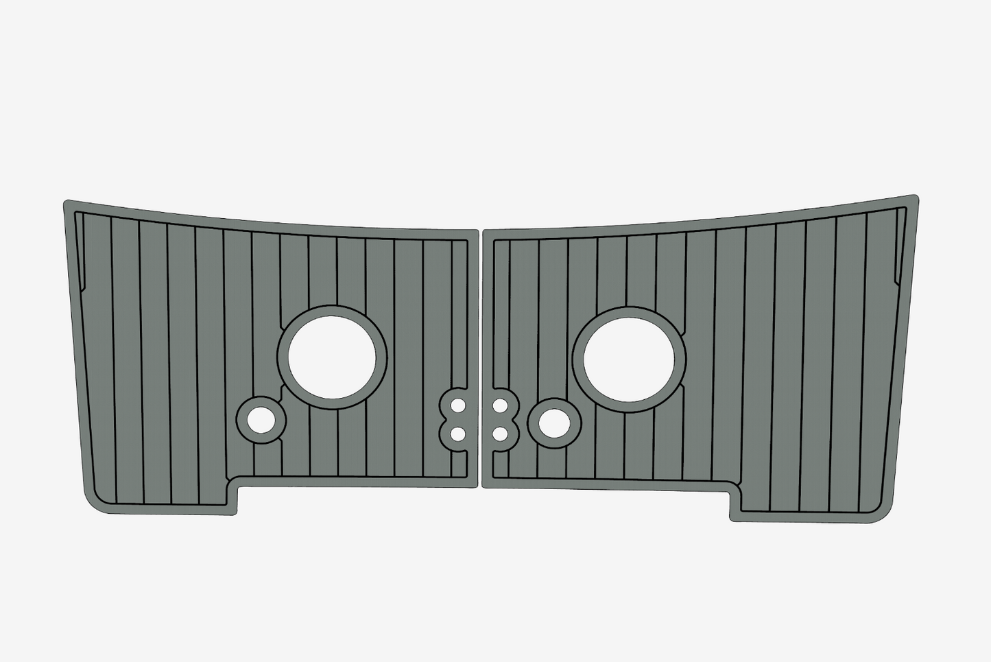 2017 Regulator 25 Swim platform 1/4"6mm EVA Foam faux floor
