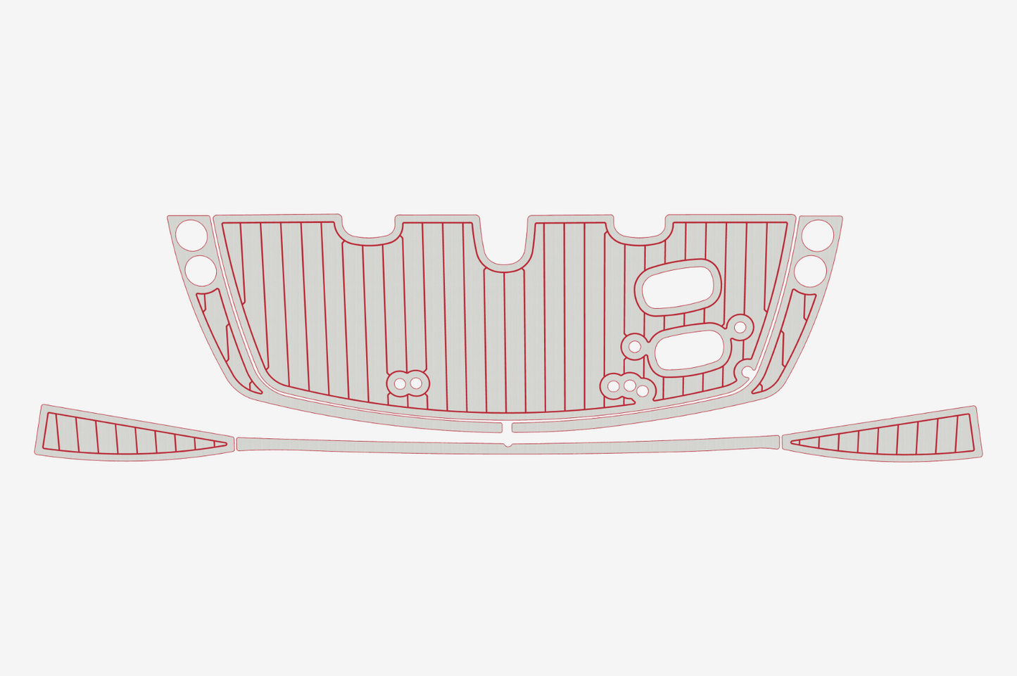 2016 Bennington Misc Anti-slip mat Custom EVA teak marine deck flooring