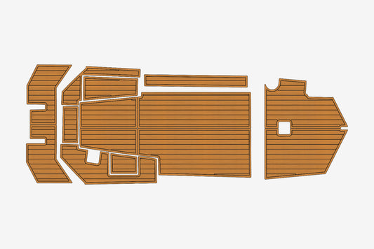 2023 Excel 1754 SW Marine teak deck EVA Foam Boat flooring
