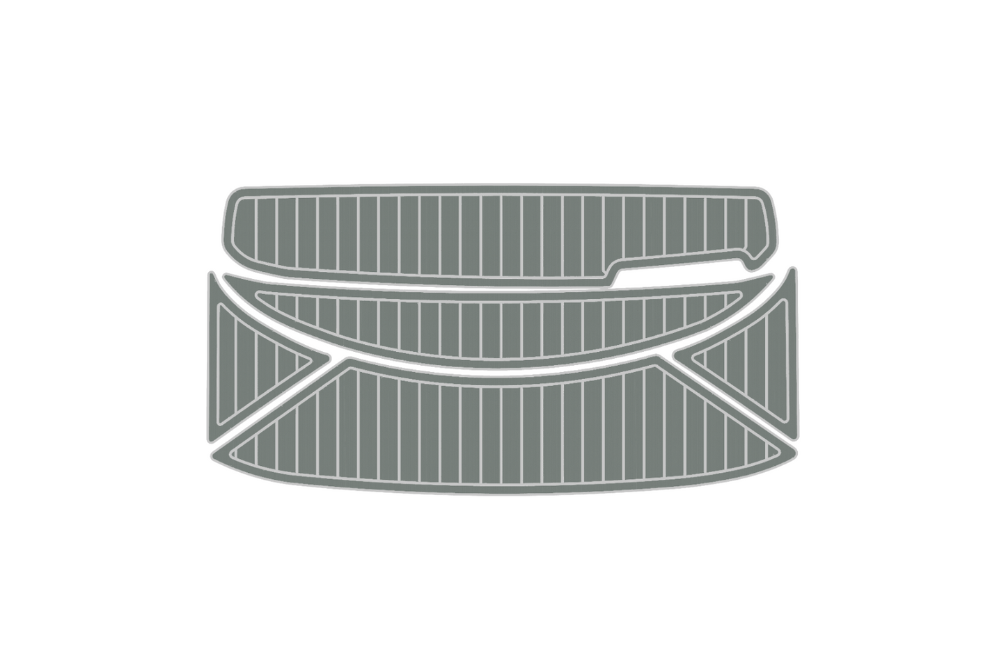 1998 Bayliner 2050 Marine teak deck EVA Foam Boat flooring