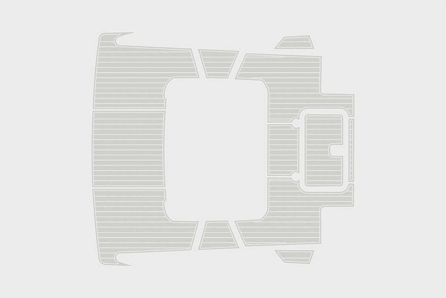 2020-2021 Tiara 39 Coupe Cockpit Swim platform 1/4"6mm EVA Foam faux mat floor