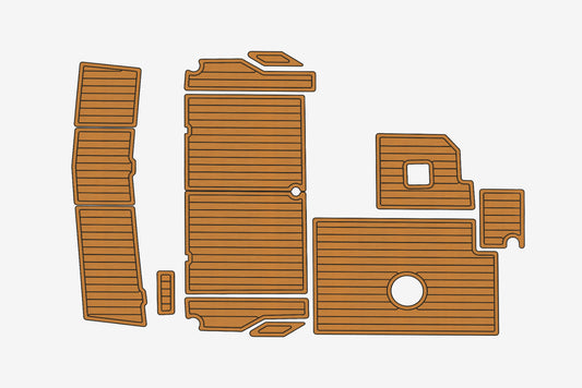 1992 Bayliner Ciera 2655 2855 Marine teak deck EVA Foam Boat flooring