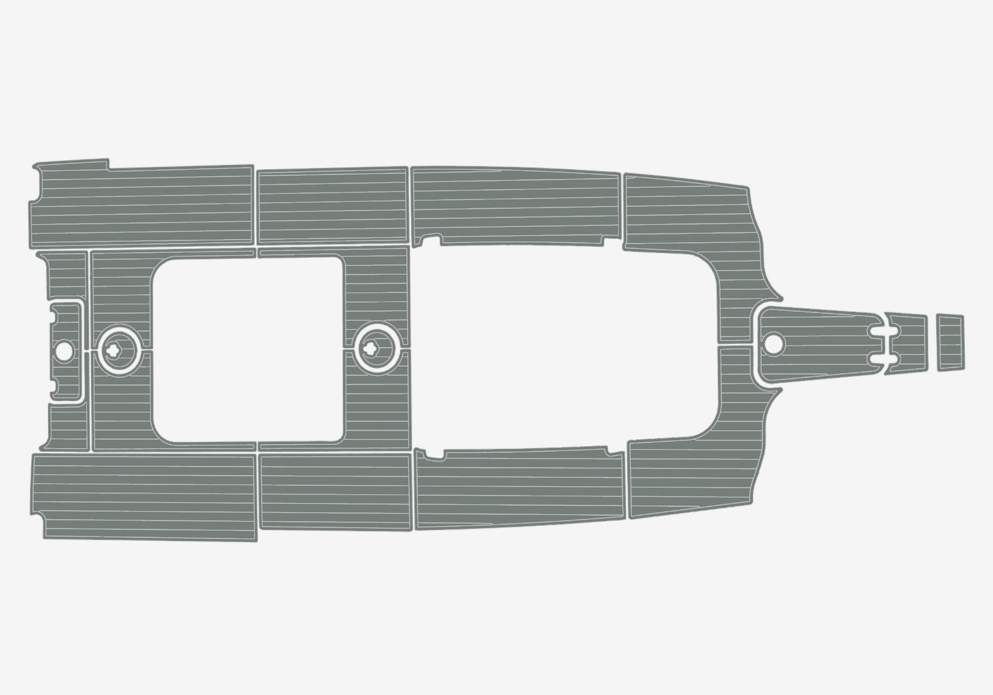 2022-2023 Sea Hunt 305 ULTRA Cockpit 1/4"6mm EVA Foam floor