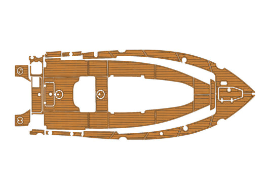 2018-2023 Sea Hunt 27 Game Fish CB Cockpit Swim platform 1/4"6mm EVA Foam floor