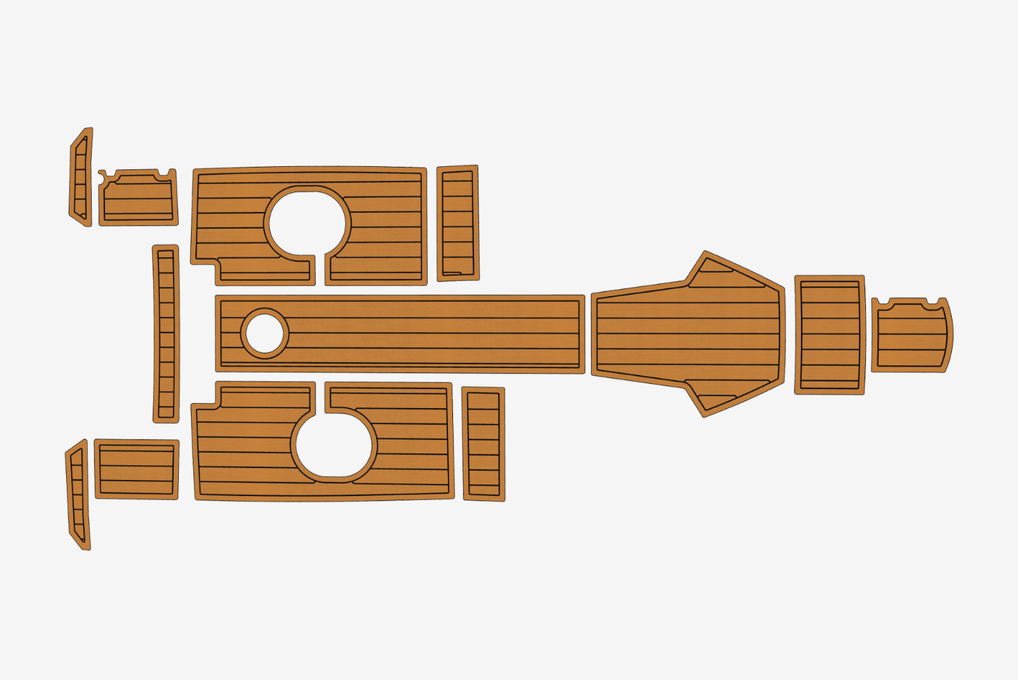 2021-2022 AMT 175 BR Marine teak deck EVA Foam Boat flooring
