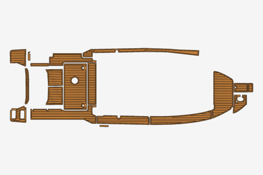 2023 Jeanneau Merry Fisher 895 Sport Marine teak deck EVA Foam Boat flooring