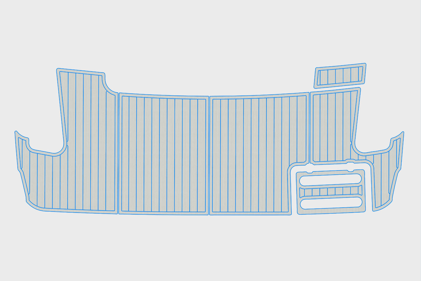 2007-2011 Tiara 3900 Sovran Swim platform 1/4"6mm EVA Foam floor
