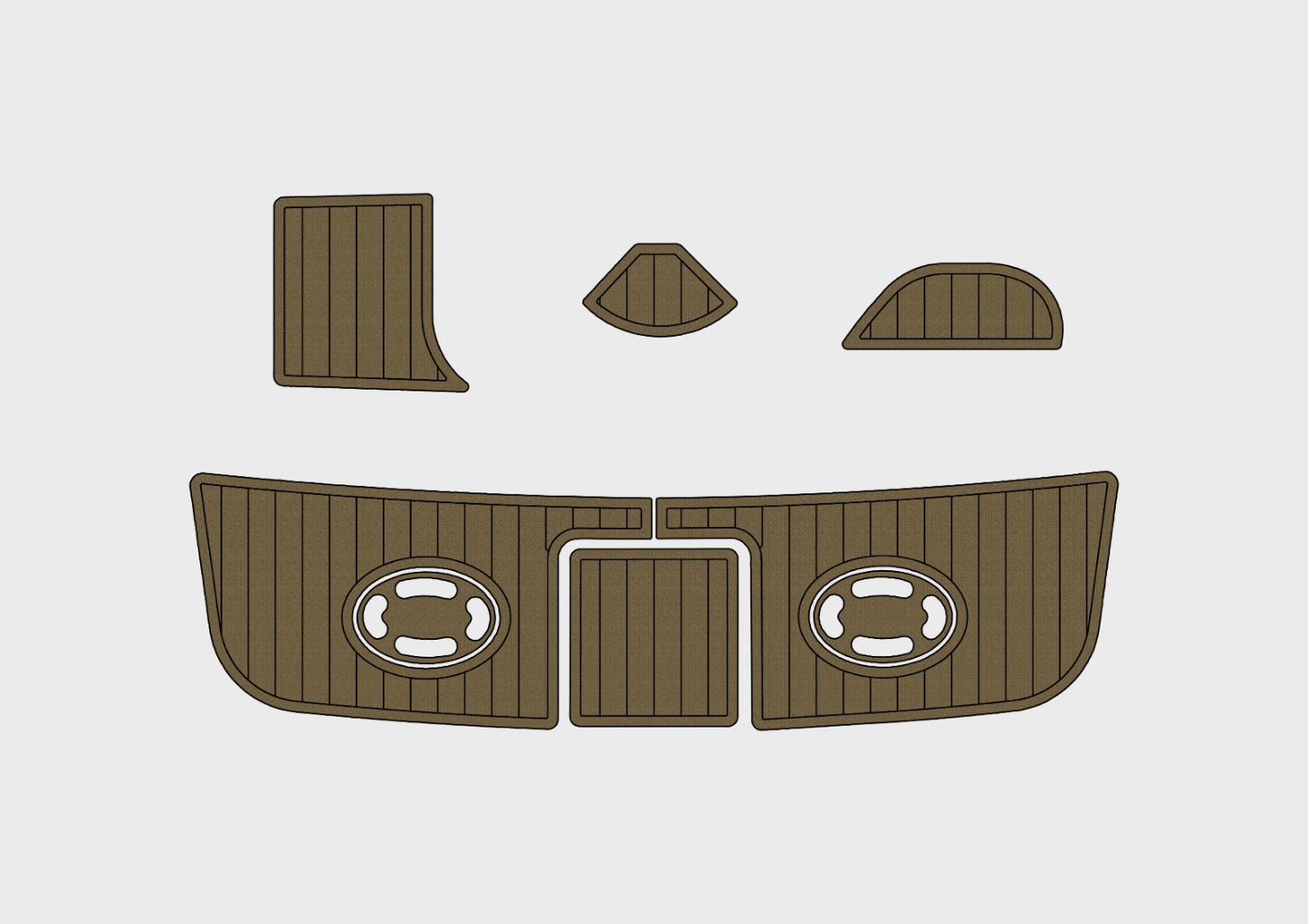 1997 SEA RAY 290 Swim platform 1/4"6mm EVA Foam floor