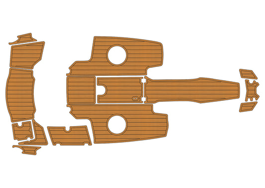 2013-2017 Chaparral 216 SSI Cockpit Swim platform 1/4"6mm EVA foam faux floor