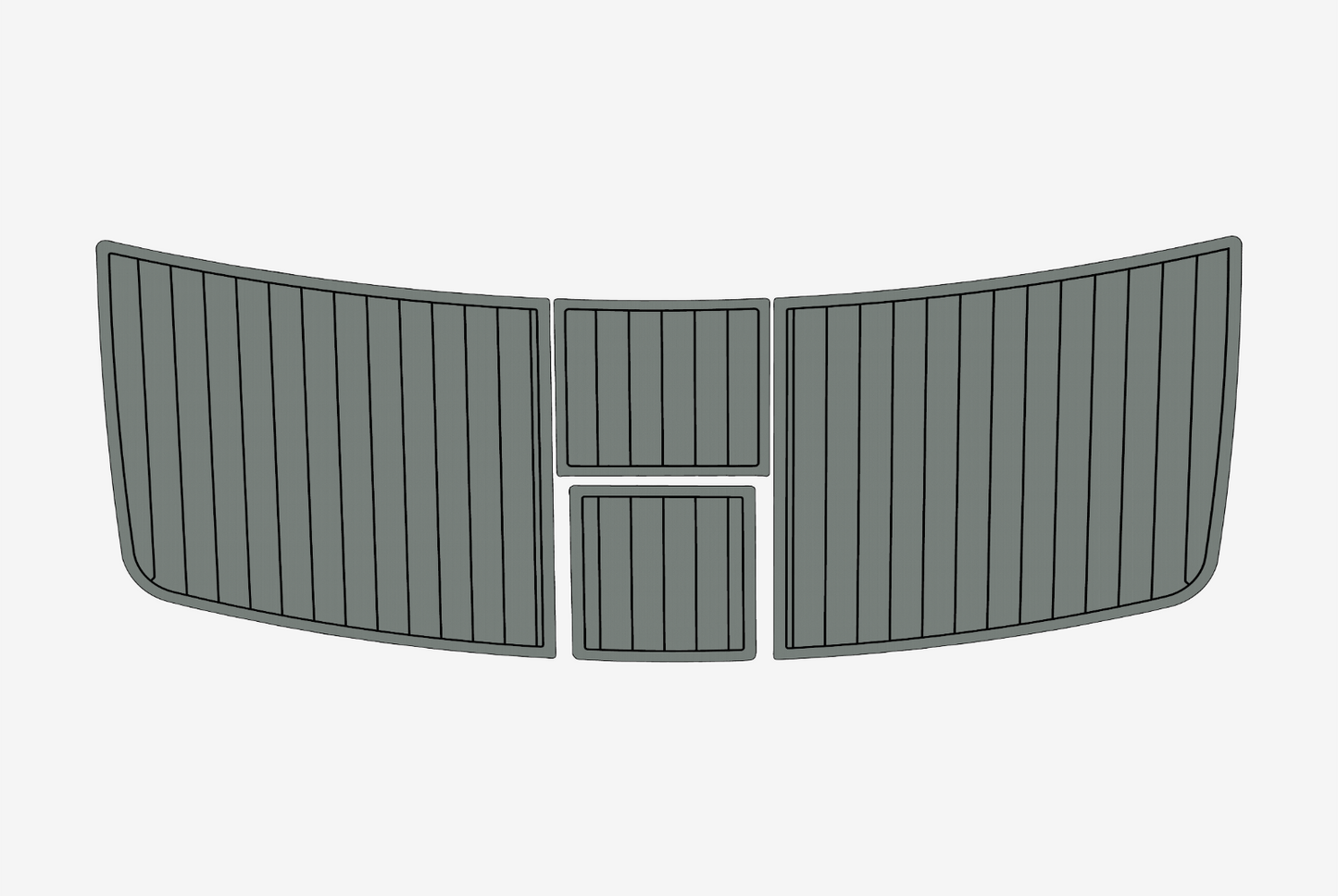 2005-2006 Formula 330 Extended SS Swim platform 1/4"6mm EVA Foam carpet floor