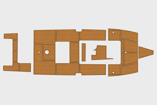 2004-2010 Regulator 32 FS Cockpit Swim platform 1/4"6mm EVA Foam floor