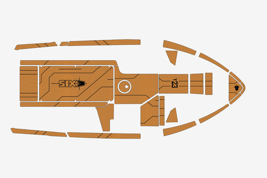 2019-2021 AXIS T23 Marine teak deck EVA Foam Boat flooring