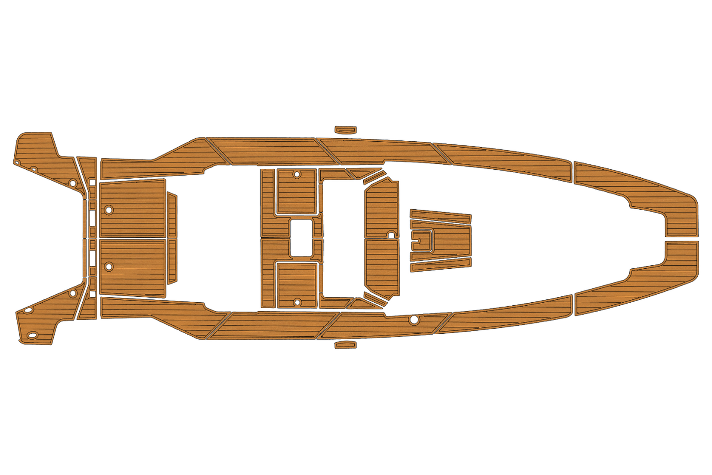 2021 Axopar 37 suntop Cockpit Swim platform 1/4"6mm EVA Foam floor