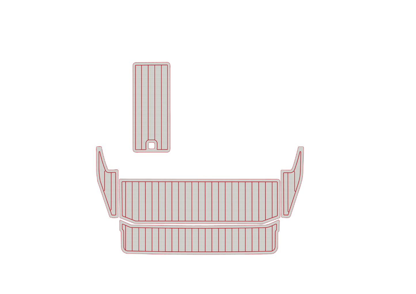 2015-2017 cobalt A25 Swim platform 1/4"6mm EVA foam floor