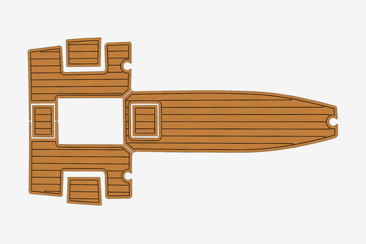 Duffy 18 Cockpit 1/4" 6mm EVA Teak Deck floor
