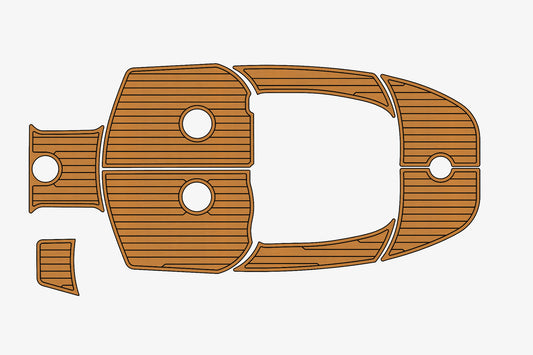 2006 Quicksilver Flamingo 525 Marine teak deck EVA Foam Boat flooring