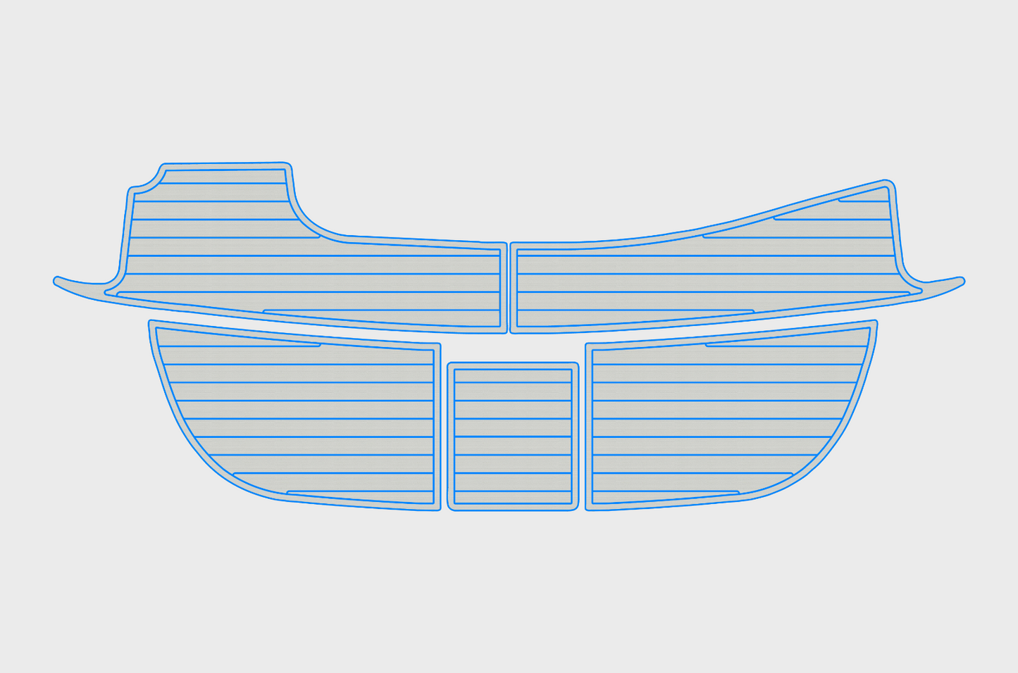 1997-1999 Sea Ray 330 Sundancer Swim platform 1/4"6mm EVA Foam floor