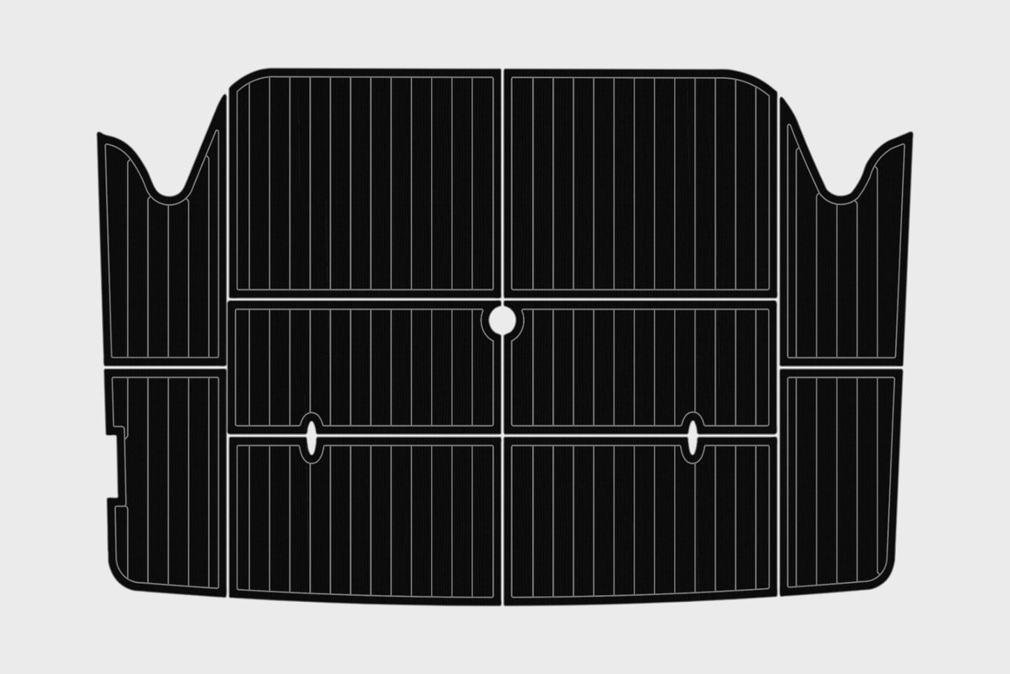 2001 Regal 2760 Swim platform 1/4"6mm EVA foam faux teak deck marine floor