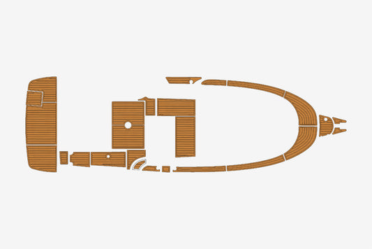 2007 Faeton 29 Scape Marine teak deck EVA Foam Boat flooring
