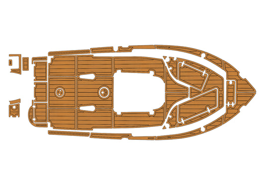 2020-2021 SEA HUNT 234 Ultra CC Cockpit Swim platform bow 1/4"6mm EVA Foam floor